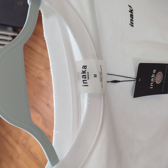 Inaka Power Basics White Tee Long Sleeve - Picture 3 of 4